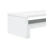 Soporte de pantalla madera de ingeniería blanco 54x22x15 cm de , Bases y elevadores para ordenadores - Ref: Foro24-854769, Pr...