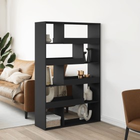 Separador de ambientes madera ingeniería negro 100x33x156,5 cm de , Librerías y estanterías - Ref: Foro24-3309493, Precio: 11...