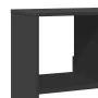 Room divider in black engineered wood 100x33x156.5 cm by , Bookcases and shelves - Ref: Foro24-3309493, Price: 116,16 €, Disc...