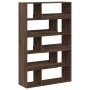 Separador de ambientes madera marrón roble 100x33x156,5 cm de , Librerías y estanterías - Ref: Foro24-3309498, Precio: 122,92...