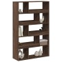 Separador de ambientes madera marrón roble 100x33x156,5 cm de , Librerías y estanterías - Ref: Foro24-3309498, Precio: 122,92...
