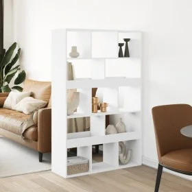 Separador de ambientes madera ingeniería blanco 100x33x156,5 cm de , Librerías y estanterías - Ref: Foro24-3309528, Precio: 1...