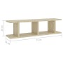 Estantes de pared 2 uds contrachapada roble Sonoma 75x18x20 cm de , Estantes y estanterías - Ref: Foro24-807190, Precio: 34,2...