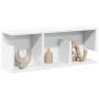 Armario de pared madera de ingeniería blanco 80x20x30 cm de , Estantes y estanterías - Ref: Foro24-854832, Precio: 29,71 €, D...