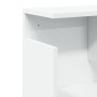 Armario de pared madera de ingeniería blanco 80x20x30 cm de , Estantes y estanterías - Ref: Foro24-854832, Precio: 29,71 €, D...