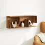 Mueble de pared madera ingeniería madera envejecida 80x20x30 cm de , Estantes y estanterías - Ref: Foro24-854839, Precio: 36,...