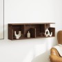Mueble de pared madera de ingeniería marrón roble 100x20x30 cm de , Estantes y estanterías - Ref: Foro24-854847, Precio: 42,6...