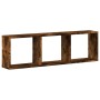 Armario de pared madera ingeniería roble ahumado 100x16x30 cm de , Estantes y estanterías - Ref: Foro24-854872, Precio: 31,47...