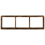 Armario de pared madera ingeniería roble ahumado 100x16x30 cm de , Estantes y estanterías - Ref: Foro24-854872, Precio: 31,47...