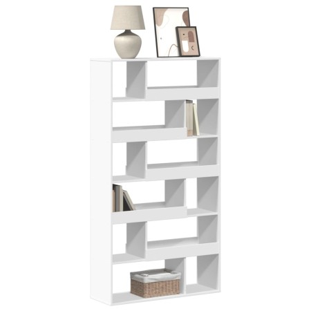 Estantería de madera de ingeniería blanca 100x33x187,5 cm de , Librerías y estanterías - Ref: Foro24-3309348, Precio: 148,38 ...