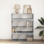 Estantería madera de ingeniería gris hormigón 100x33x125,5 cm de , Librerías y estanterías - Ref: Foro24-3309360, Precio: 98,...