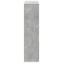 Estantería madera de ingeniería gris hormigón 100x33x125,5 cm de , Librerías y estanterías - Ref: Foro24-3309360, Precio: 98,...
