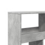 Estantería madera de ingeniería gris hormigón 100x33x125,5 cm de , Librerías y estanterías - Ref: Foro24-3309360, Precio: 98,...