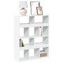 Estantería de madera de ingeniería blanca 100x33x125,5 cm de , Librerías y estanterías - Ref: Foro24-3309357, Precio: 98,82 €...