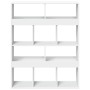 Estantería de madera de ingeniería blanca 100x33x125,5 cm de , Librerías y estanterías - Ref: Foro24-3309357, Precio: 98,82 €...