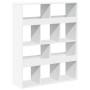 Estantería de madera de ingeniería blanca 100x33x125,5 cm de , Librerías y estanterías - Ref: Foro24-3309357, Precio: 98,82 €...