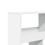 Estantería de madera de ingeniería blanca 100x33x125,5 cm de , Librerías y estanterías - Ref: Foro24-3309357, Precio: 98,82 €...