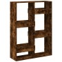 Estantería de madera de ingeniería roble ahumado 100x33x135 cm de , Librerías y estanterías - Ref: Foro24-3309388, Precio: 92...