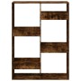 Estantería de madera de ingeniería roble ahumado 100x33x135 cm de , Librerías y estanterías - Ref: Foro24-3309388, Precio: 92...