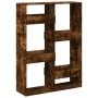 Estantería de madera de ingeniería roble ahumado 100x33x135 cm de , Librerías y estanterías - Ref: Foro24-3309388, Precio: 92...