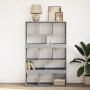 Estantería de madera ingeniería gris hormigón 100x33x156,5 cm de , Librerías y estanterías - Ref: Foro24-3309369, Precio: 113...