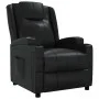 Schwarzer Kunstleder-Fernsehsessel von , Sessel - Ref: Foro24-348413, Preis: 223,32 €, Rabatt: %