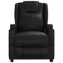 Schwarzer Kunstleder-Fernsehsessel von , Sessel - Ref: Foro24-348413, Preis: 223,32 €, Rabatt: %