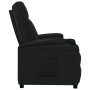Sillón reclinable de cuero sintético negro de , Sillones - Ref: Foro24-348413, Precio: 227,06 €, Descuento: %