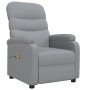 Sillón de masaje tela gris claro de , Sillones de masaje eléctricos - Ref: Foro24-348299, Precio: 196,26 €, Descuento: %