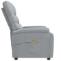Sillón de masaje tela gris claro de , Sillones de masaje eléctricos - Ref: Foro24-348299, Precio: 196,26 €, Descuento: %
