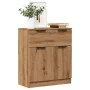 Aparador de madera de ingeniería roble artisan 60x30x70 cm de , Aparadores - Ref: Foro24-856839, Precio: 91,09 €, Descuento: %