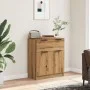 Aparador de madera de ingeniería roble artisan 60x30x70 cm de , Aparadores - Ref: Foro24-856839, Precio: 91,09 €, Descuento: %