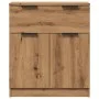 Aparador de madera de ingeniería roble artisan 60x30x70 cm de , Aparadores - Ref: Foro24-856839, Precio: 91,09 €, Descuento: %