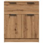 Aparador de madera de ingeniería roble artisan 60x30x70 cm de , Aparadores - Ref: Foro24-856839, Precio: 96,21 €, Descuento: %