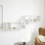 Armario de pared madera de ingeniería blanco 158x18x53 cm de , Estantes y estanterías - Ref: Foro24-854814, Precio: 34,16 €, ...