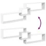 Armario de pared madera de ingeniería blanco 158x18x53 cm de , Estantes y estanterías - Ref: Foro24-854814, Precio: 34,16 €, ...