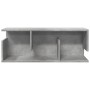 Armario de pared madera de ingeniería gris hormigón 80x20x30 cm de , Estantes y estanterías - Ref: Foro24-854835, Precio: 29,...