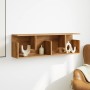Mueble de pared madera ingeniería roble artisian 100x20x30 cm de , Estantes y estanterías - Ref: Foro24-854849, Precio: 50,15...
