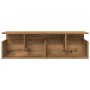 Mueble de pared madera ingeniería roble artisian 100x20x30 cm de , Estantes y estanterías - Ref: Foro24-854849, Precio: 50,15...