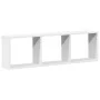 Armario de pared madera de ingeniería blanco 100x16x30 cm de , Estantes y estanterías - Ref: Foro24-854868, Precio: 31,65 €, ...