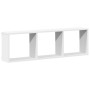 Armario de pared madera de ingeniería blanco 100x16x30 cm de , Estantes y estanterías - Ref: Foro24-854868, Precio: 32,17 €, ...
