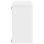 Armario de pared madera de ingeniería blanco 100x16x30 cm de , Estantes y estanterías - Ref: Foro24-854868, Precio: 31,65 €, ...