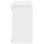 Armario de pared madera de ingeniería blanco 100x16x30 cm de , Estantes y estanterías - Ref: Foro24-854868, Precio: 32,17 €, ...
