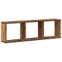 Mueble de pared madera de ingeniería envejecida 100x16x30 cm de , Estantes y estanterías - Ref: Foro24-854875, Precio: 29,44 ...