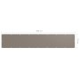 Toldo para balcón de tela Oxford gris taupe 75x400 cm de vidaXL, Sombrillas - Ref: Foro24-134985, Precio: 24,59 €, Descuento: %