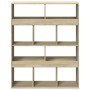 Estantería de madera de ingeniería roble Sonoma 100x33x125,5 cm de , Librerías y estanterías - Ref: Foro24-3309359, Precio: 1...