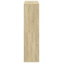 Estantería de madera de ingeniería roble Sonoma 100x33x125,5 cm de , Librerías y estanterías - Ref: Foro24-3309359, Precio: 1...