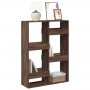 Estantería de madera de ingeniería marrón roble 100x33x135 cm de , Librerías y estanterías - Ref: Foro24-3309390, Precio: 94,...