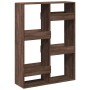Estantería de madera de ingeniería marrón roble 100x33x135 cm de , Librerías y estanterías - Ref: Foro24-3309390, Precio: 94,...