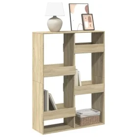 Estantería de madera de ingeniería roble Sonoma 100x33x135 cm de , Librerías y estanterías - Ref: Foro24-3309386, Precio: 91,...
